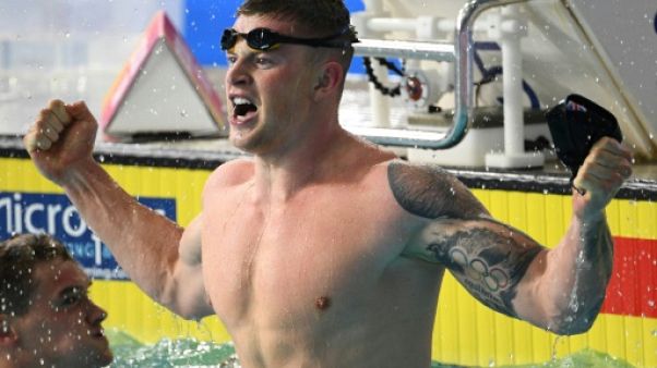Euro de natation: or et record du monde pour Adam Peaty au 100 m brasse Euro de natation: or et record du monde pour Adam Peaty au 100 m brasse