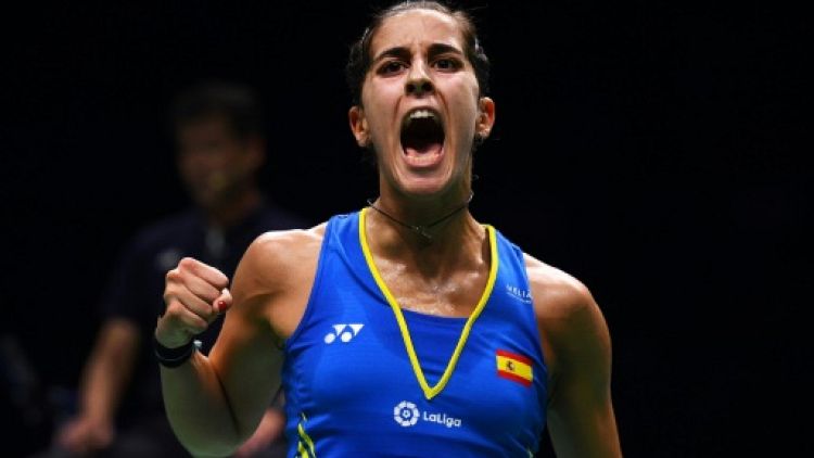Badminton: Carolina Marin, première joueuse à remporter trois titres mondiaux
