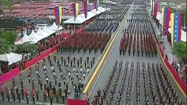 Blast scattering soldiers makes Venezuela's Maduro look vulnerable - analysts Blast scattering soldiers makes Venezuela's Maduro look vulnerable - analysts