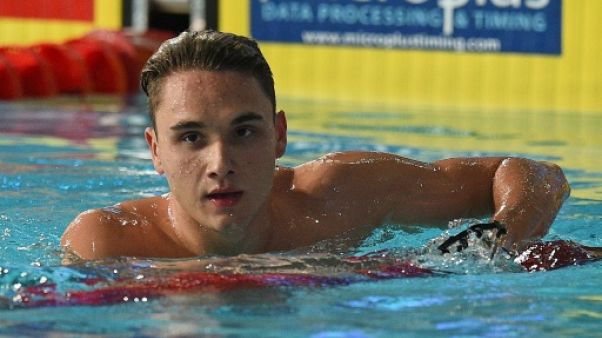 Euro: le Hongrois Kristof Milak sacré sur 200 m papillon Euro: le Hongrois Kristof Milak sacré sur 200 m papillon