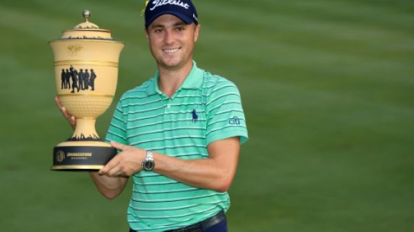 Golf: Justin Thomas remporte le Bridgestone Invitational, Woods 31e Golf: Justin Thomas remporte le Bridgestone Invitational, Woods 31e