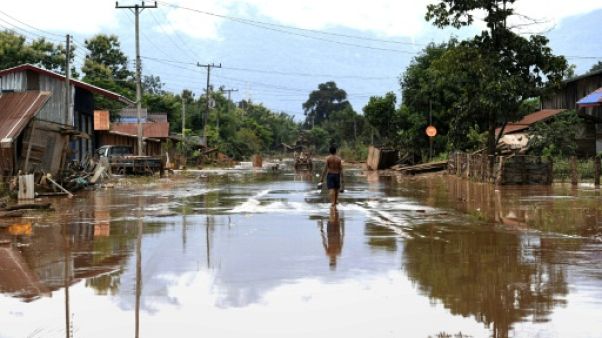 Effondrement d'un barrage au Laos: 31 morts et 130 disparus, selon un nouveau bilan Effondrement d'un barrage au Laos: 31 morts et 130 disparus, selon un nouveau bilan