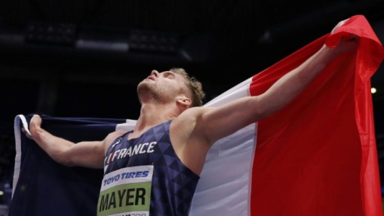 Euro d'athlétisme: Mayer assume son statut de favori