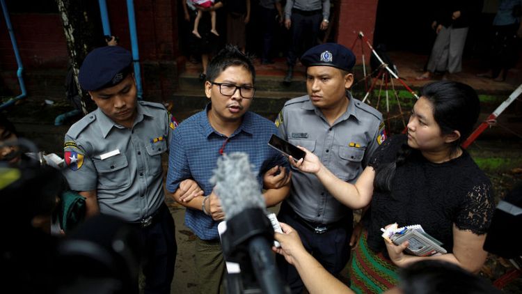 Reuters reporters 'revealing the truth', former teacher tells Myanmar court