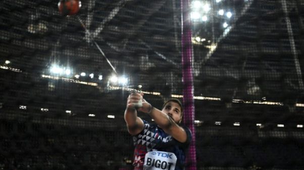 Athlétisme: Bigot "à côté de la plaque" à Berlin Athlétisme: Bigot "à côté de la plaque" à Berlin