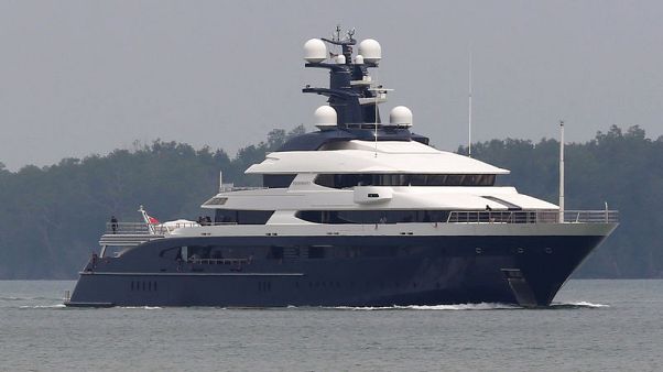 Superyacht linked to 1MDB probe arrives at Malaysian port Superyacht linked to 1MDB probe arrives at Malaysian port