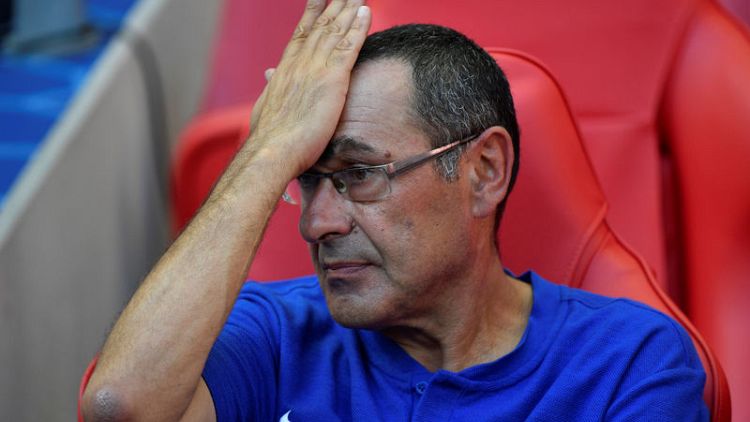 Sarri faces tough task in search for first silverware