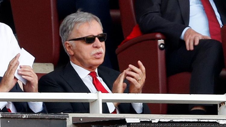 U.S. billionaire Kroenke seeks to buy all of Arsenal