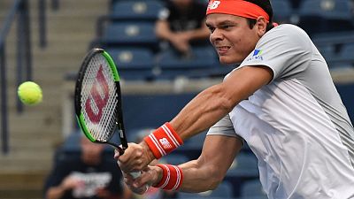 Raonic advances, Sock ousted in Rogers Cup