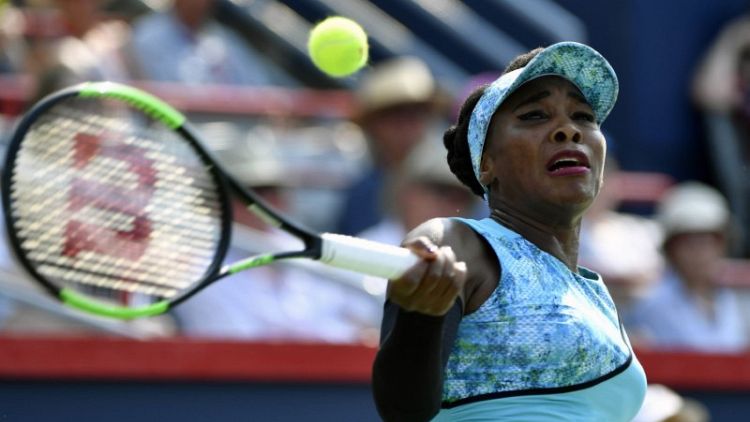 Venus survives Dolehide scare in Rogers Cup opener
