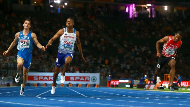Athletics - Hughes and Asher-Smith complete 100m double for Britain
