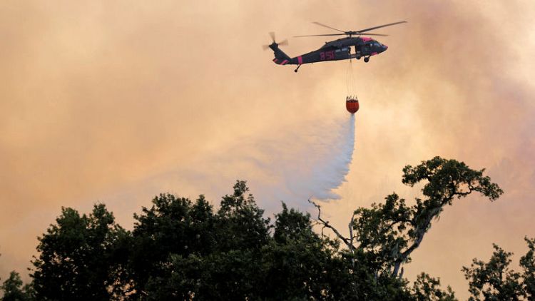 حرائق الغابات تستعر وتصبح الأكبر في تاريخ كاليفورنيا