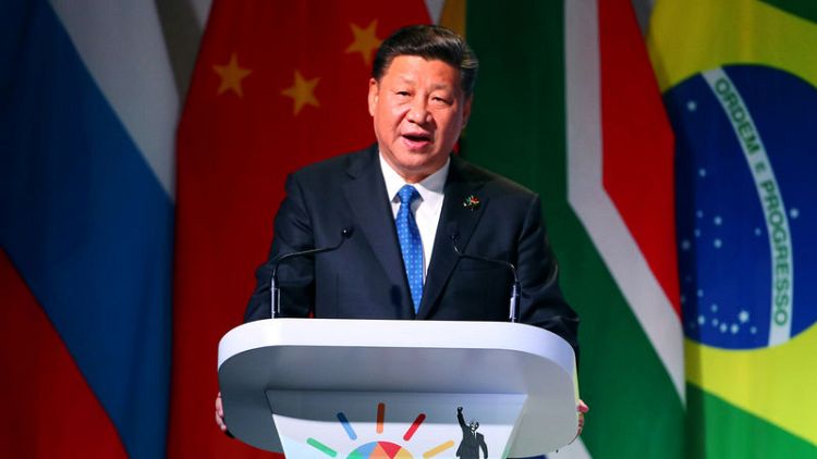 China's Xi congratulates Zimbabwe's Mnangagwa after disputed vote