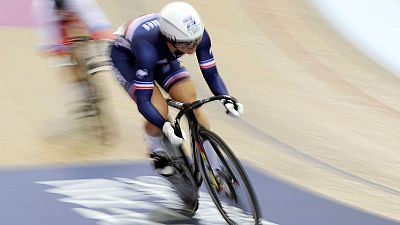 Track cycling - Shmeleva foiled by youngster Gros in track finale
