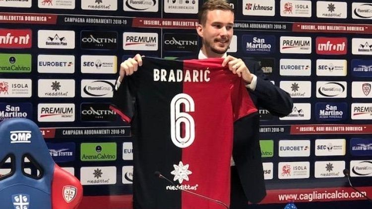 Bradaric, pronto a far bene col Cagliari