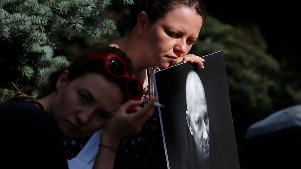 Russia holds funerals of three journalists killed in Central Africa Russia holds funerals of three journalists killed in Central Africa