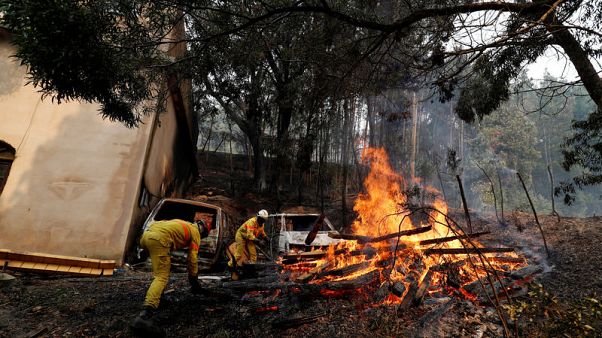 Portugal's wildfire moves south towards tourist coastal spots Portugal's wildfire moves south towards tourist coastal spots