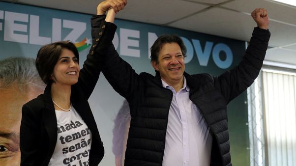 Brazil communist says she and Haddad can win race if Lula barred Brazil communist says she and Haddad can win race if Lula barred