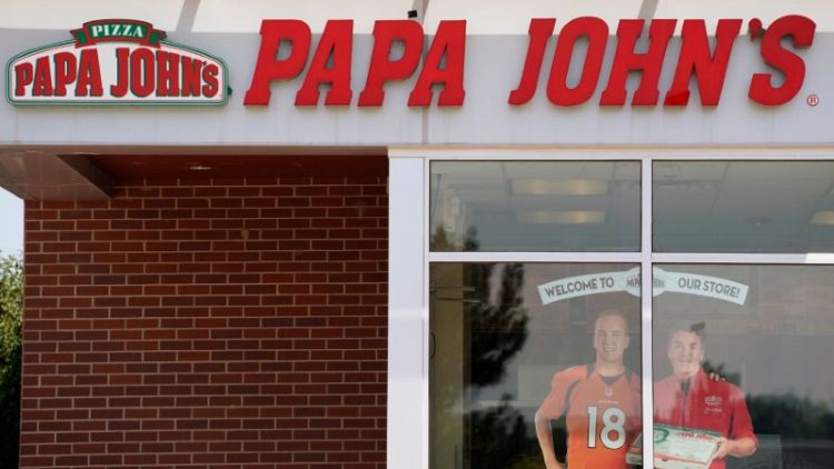 Papa John's earnings forecast slips on public spat with founder