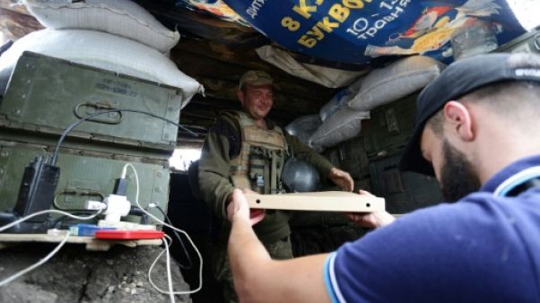 Une pizza sur le front ? En Ukraine, des vétérans livrent aux soldats Une pizza sur le front ? En Ukraine, des vétérans livrent aux soldats