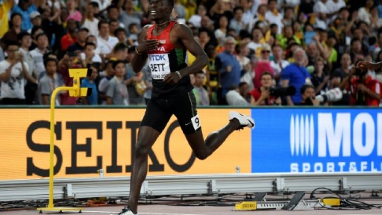 Athlétisme: le champion kényan du 400m haies Nicholas Bett meurt dans un accident