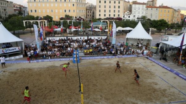 Le foot-volley donne des airs de samba à Ajaccio Le foot-volley donne des airs de samba à Ajaccio