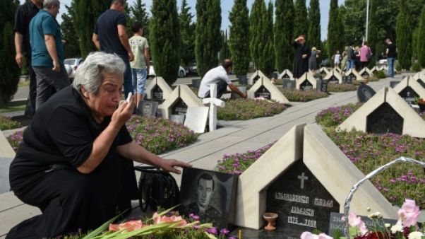 La Géorgie commémore les 10 ans de la "guerre éclair" contre la Russie La Géorgie commémore les 10 ans de la "guerre éclair" contre la Russie