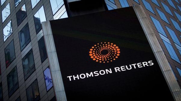إيرادات تومسون رويترز ترتفع 2% في الربع/2 إيرادات تومسون رويترز ترتفع 2% في الربع/2