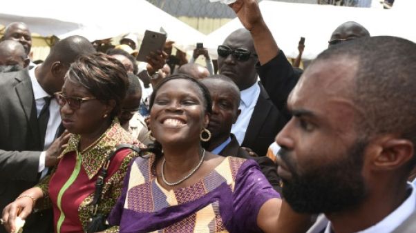 Côte d'Ivoire: libérée, Simone Gbagbo retrouve ses partisans Côte d'Ivoire: libérée, Simone Gbagbo retrouve ses partisans
