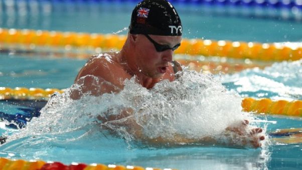 Natation: Adam Peaty, seul sur le toit de l'Europe au 50 m brasse Natation: Adam Peaty, seul sur le toit de l'Europe au 50 m brasse