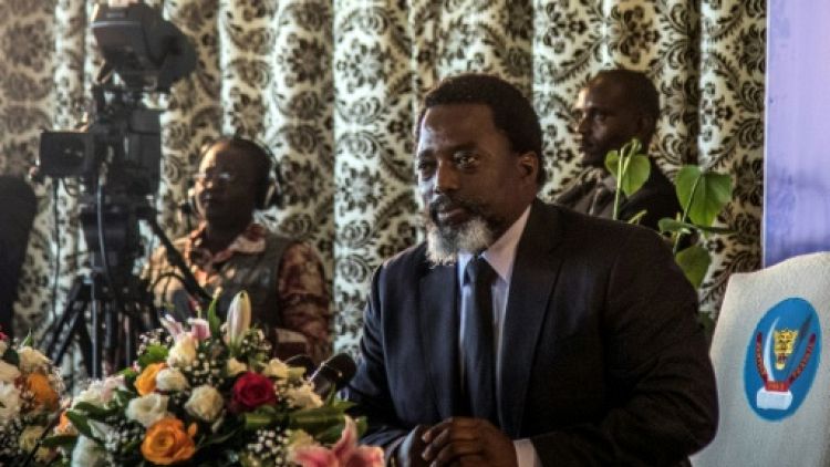 Joseph Kabila à Kinshasa le 26 janvier 2018