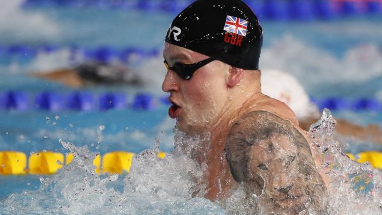 Swimming - Peaty and Sjoestroem strike triple gold at Europeans