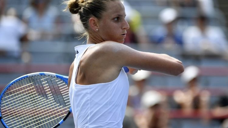 Tennis - Pliskova, Kerber upset in Montreal