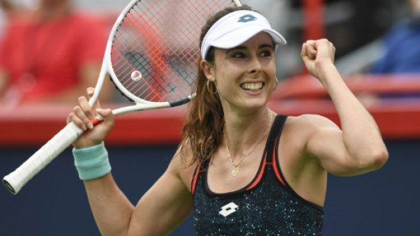 Tennis: Kerber chute face à Cornet, Sharapova continue de briller, à Montréal Tennis: Kerber chute face à Cornet, Sharapova continue de briller, à Montréal