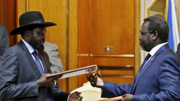 South Sudan president Kiir grants Machar, other rebels amnesty