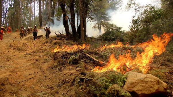 Brutal weather threatens California wildfire battle Brutal weather threatens California wildfire battle