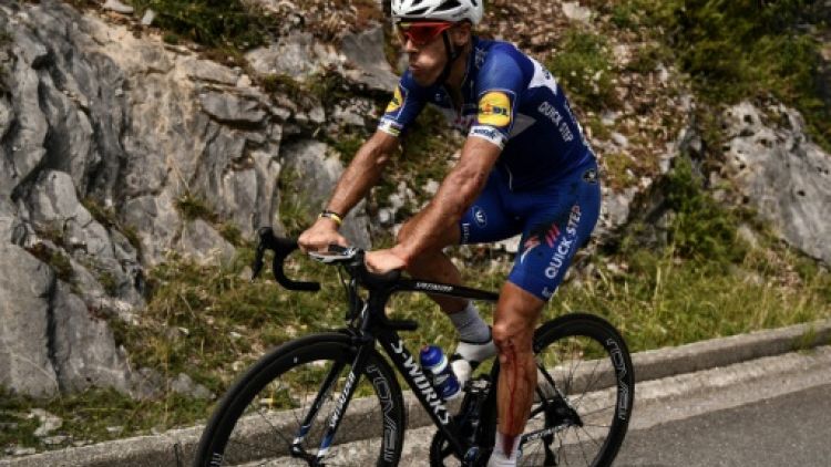 Cyclisme: Philippe Gilbert, blessé lors du Tour, a repris l'entraînement