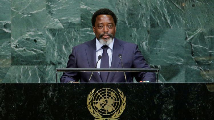 U.S. commends Congo's Kabila for not seeking another term - State Department