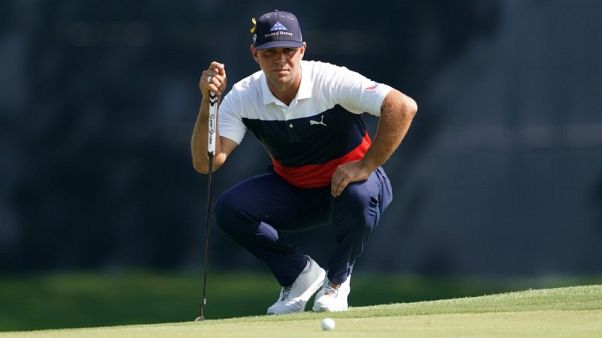Golf - Woodland chops away to take lead at PGA Championship Golf - Woodland chops away to take lead at PGA Championship