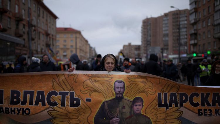 Russian Orthodox nationalists hope for tsar's return