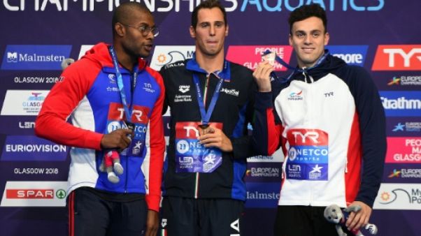 Euro de natation: Codia sacré en 100 m papillon devant Metella Euro de natation: Codia sacré en 100 m papillon devant Metella
