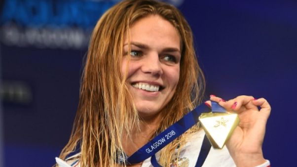 Euro de natation: grand chelem pour Efimova en 50 m brasse Euro de natation: grand chelem pour Efimova en 50 m brasse