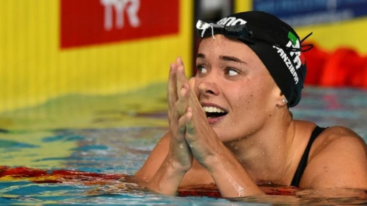 Euro de natation: l'Italienne Panziera titrée au 200 m dos