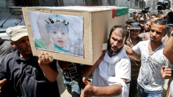 Une nuit d'hostilités sème le choc et la crainte à Gaza et alentour Une nuit d'hostilités sème le choc et la crainte à Gaza et alentour