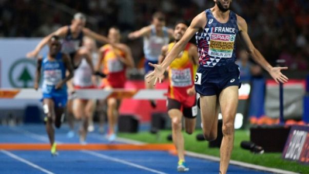 Euro d'athlétisme: Mekhissi, l'écorché vif Euro d'athlétisme: Mekhissi, l'écorché vif