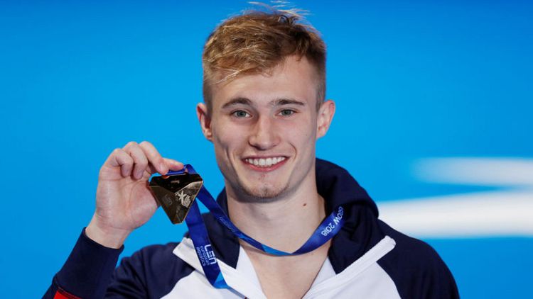 Diving - Laugher is 'The Man' with second European diving gold