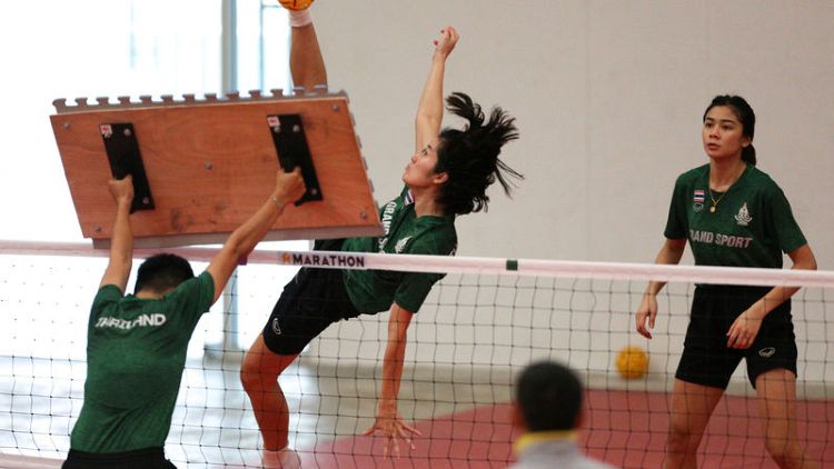 Asian Games - Thailand teams look to continue sepaktakraw dominance