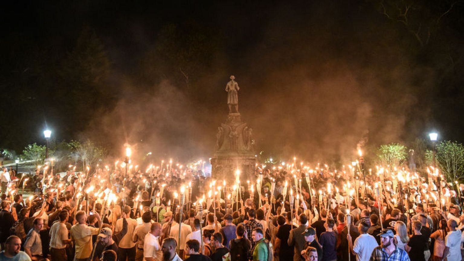 Anniversary of fatal Charlottesville rally puts city, D.C. on edge