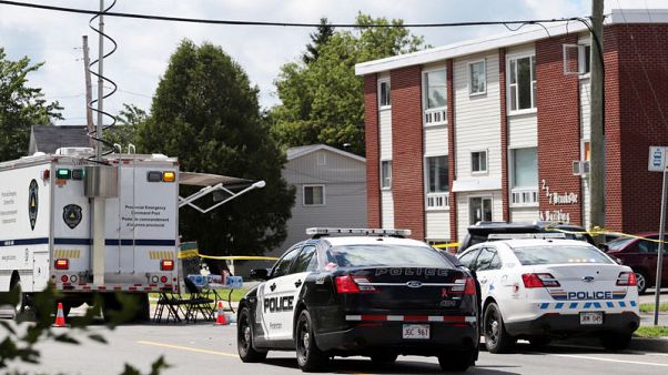 Two police officers among four fatally shot in Canada - authorities Two police officers among four fatally shot in Canada - authorities