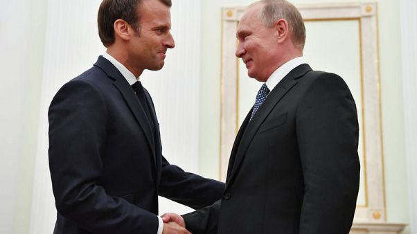 الكرملين: بوتين وماكرون ناقشا الوضع في سوريا عبر الهاتف الكرملين: بوتين وماكرون ناقشا الوضع في سوريا عبر الهاتف